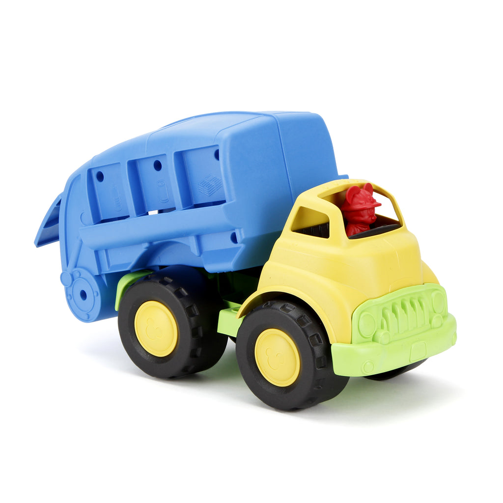 green recycling truck toy