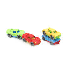 Load image into Gallery viewer, Green Toys Stack &amp; Link Racers