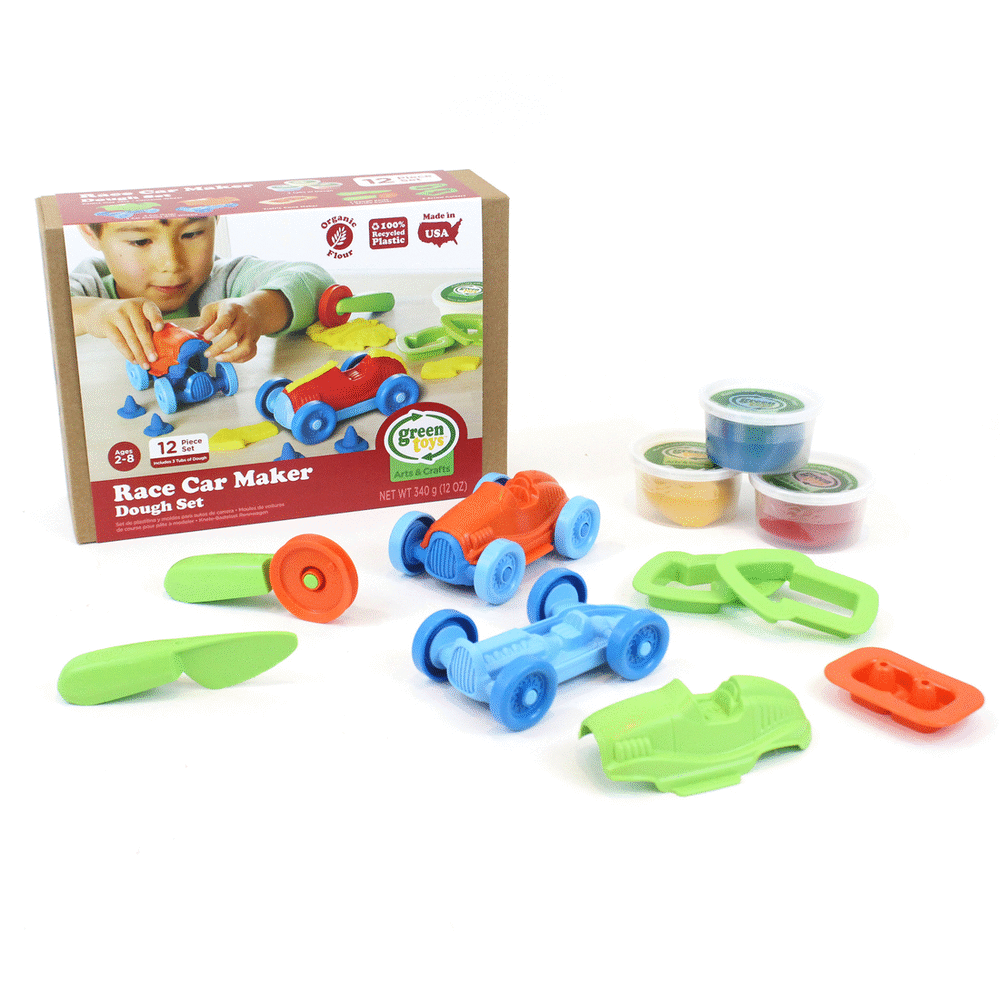 Race Car Maker Dough Set – Green Toys eCommerce