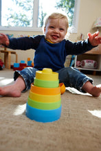 Load image into Gallery viewer, Child playing with Stacker